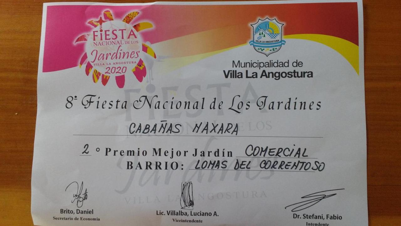 Cabanas Naxara Villa La Angostura Ngoại thất bức ảnh